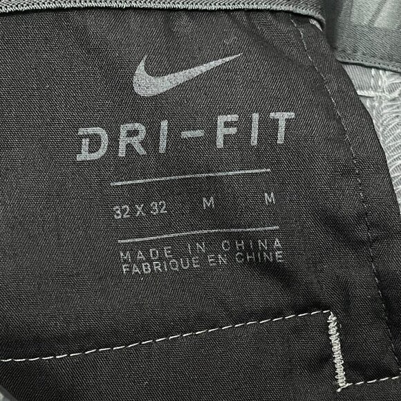 Nike Golf Pants Men's Medium 32 Slim Fit Performance Moisture Wicking Gray - Picture 10 of 12